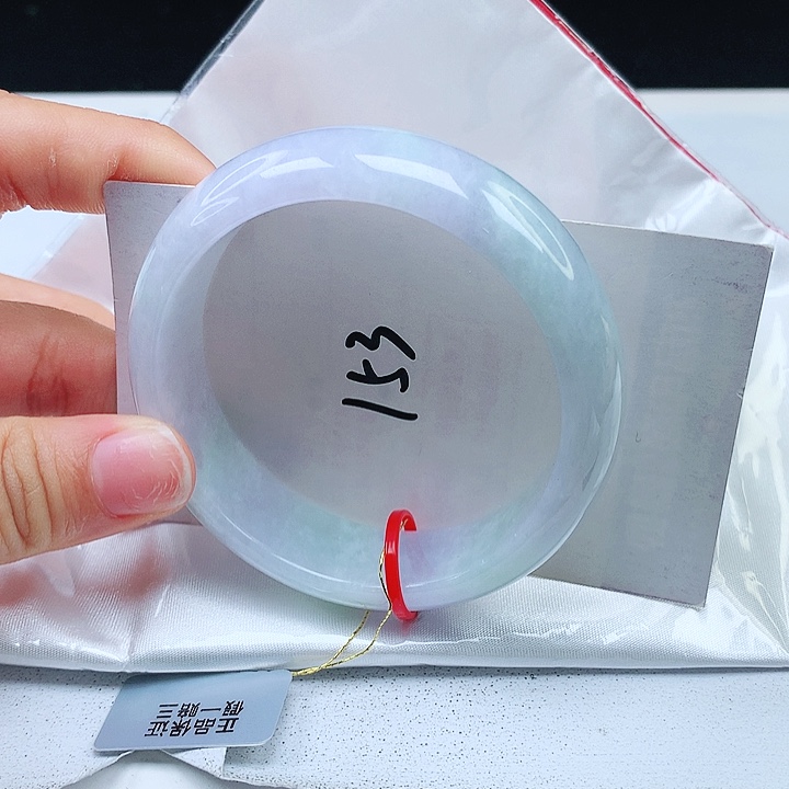 翡翠手镯未镶嵌54+正圈
