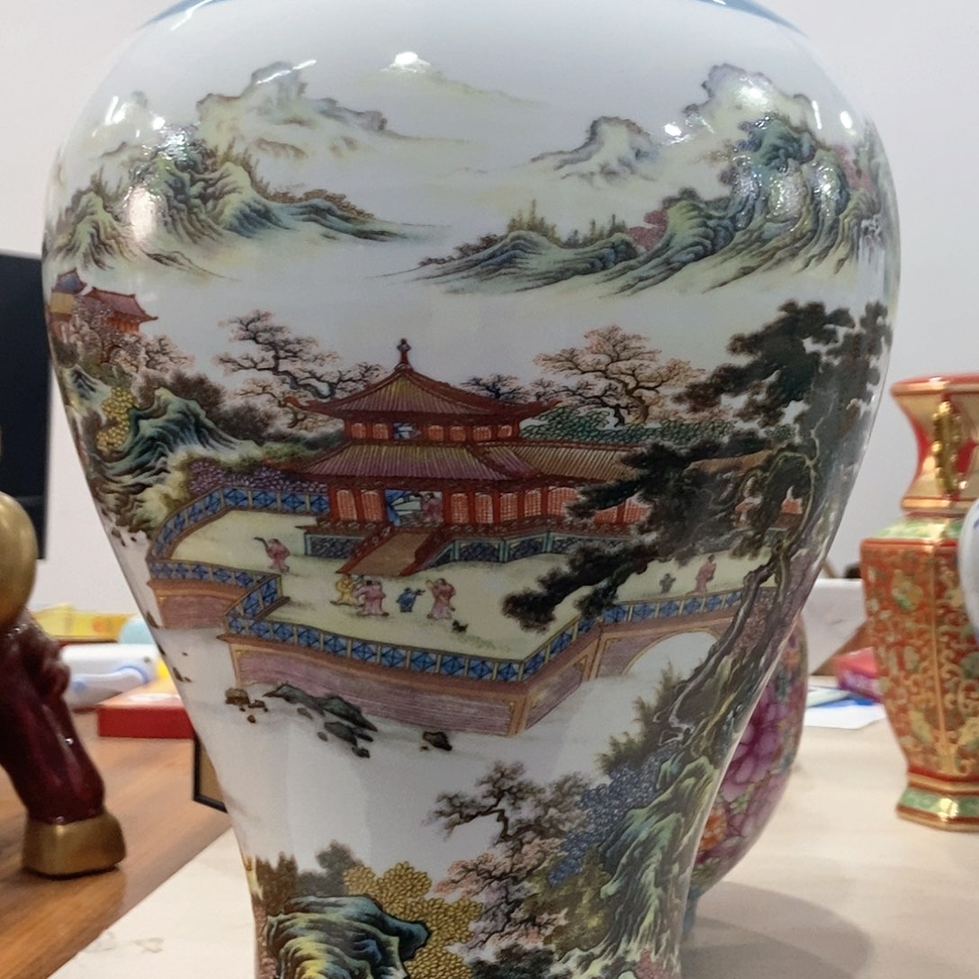 景德镇陶瓷花瓶摆件