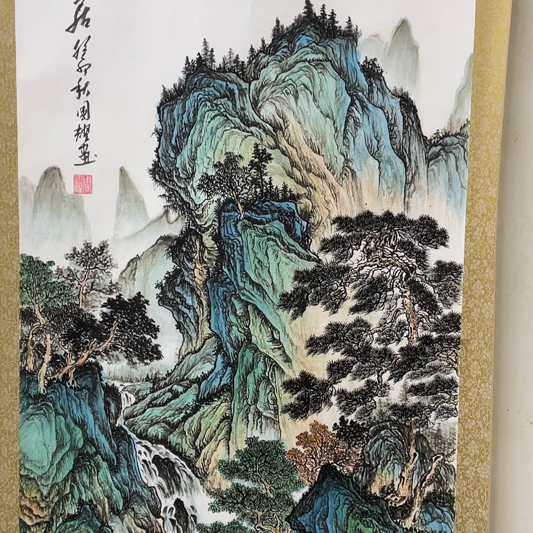 国画老师手笔手绘作品N