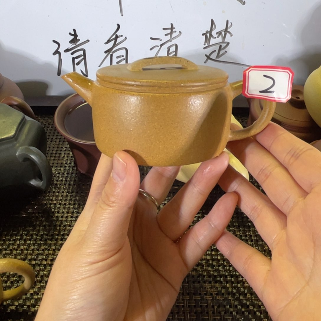 紫砂茶壶汉瓦微瑕全手