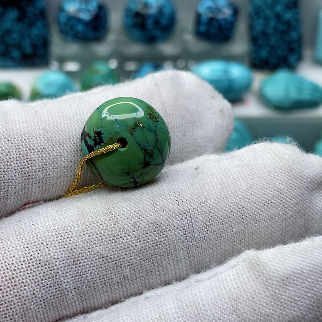 绿松石珠宝奇石未镶嵌