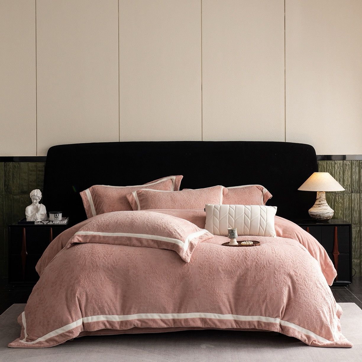 唛叶-雪芙绒法缇璐加厚四件套