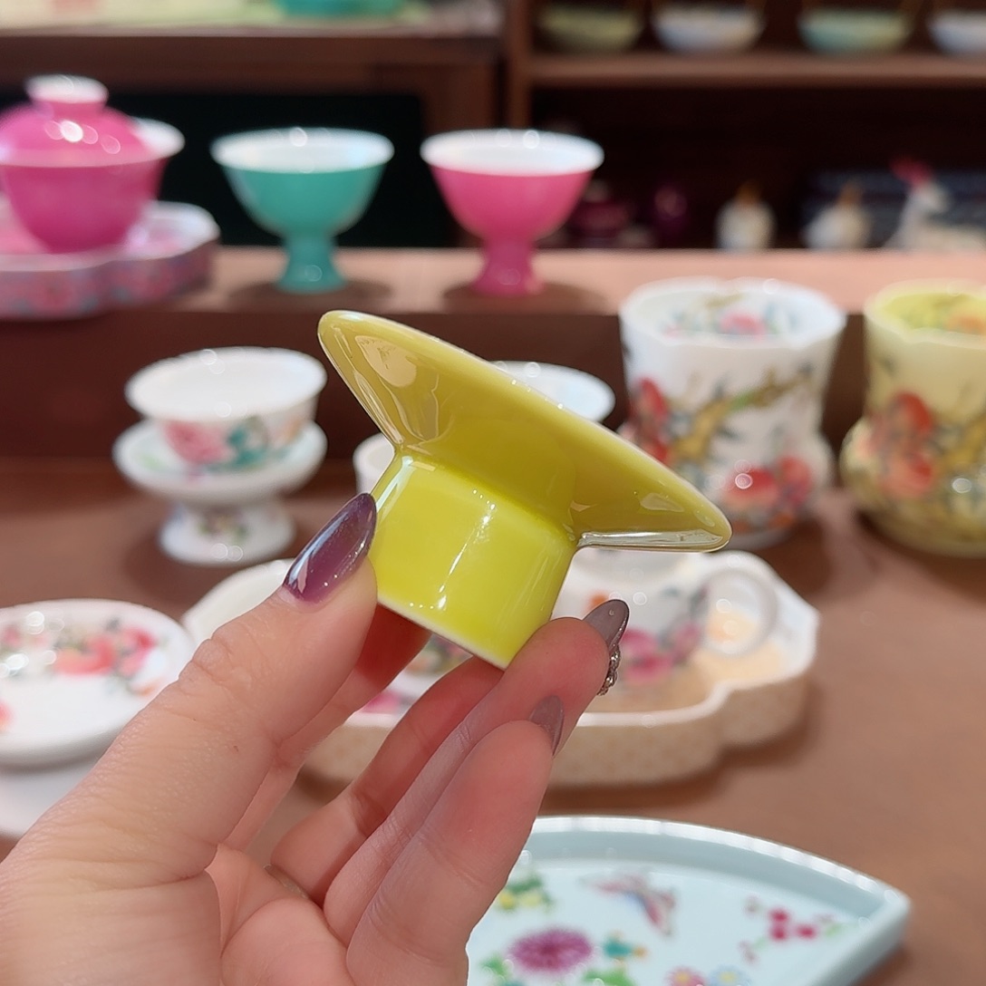 珐琅彩主人杯茶具套装