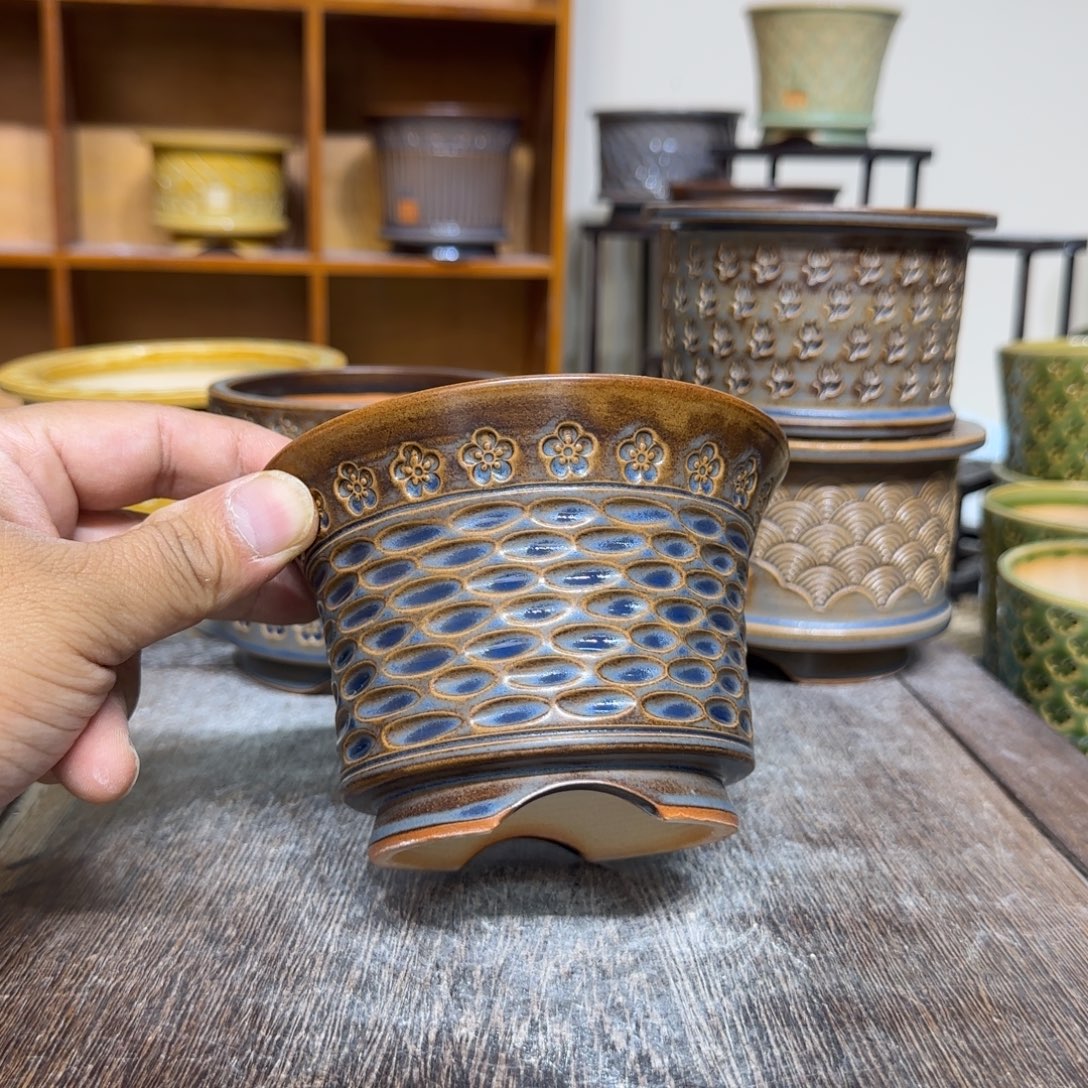 手工花盆 068内口口径 10 cm 