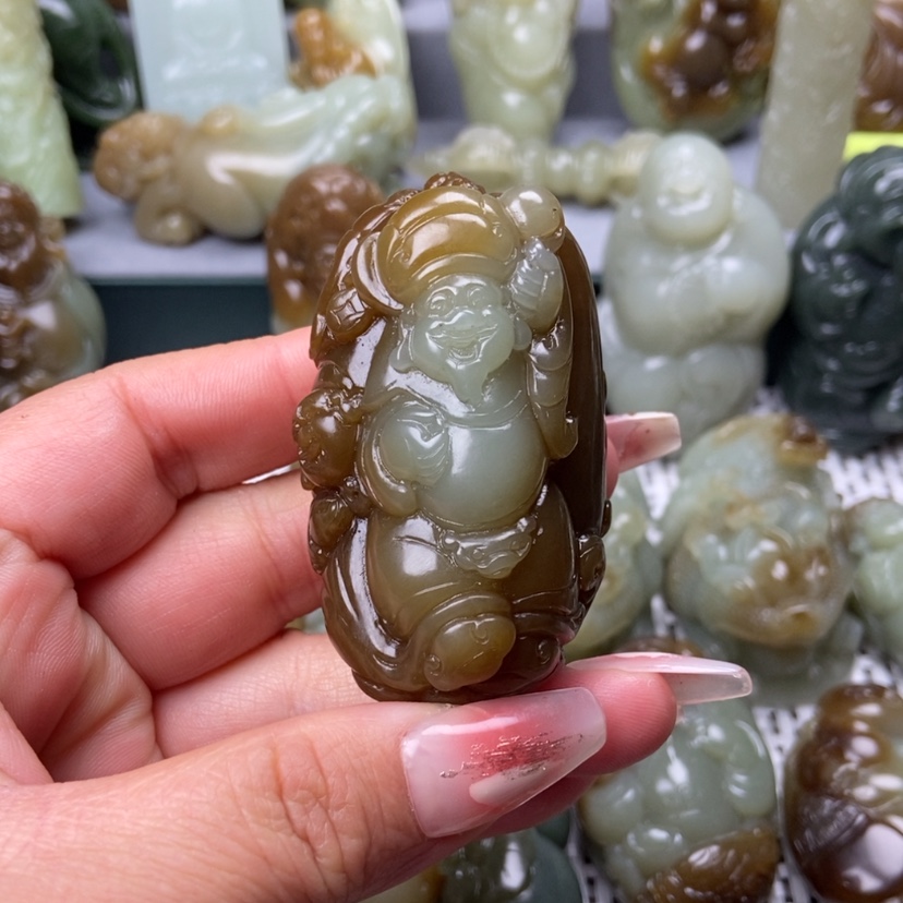 【闪购商品】和田玉把件未镶嵌顾***你