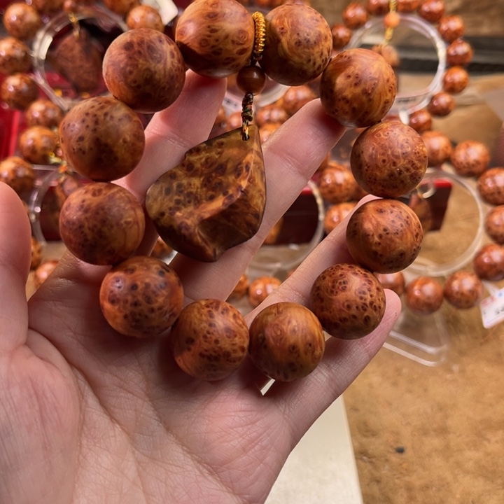 柏木（崖柏）手串/手链兵2.0金刚骨料