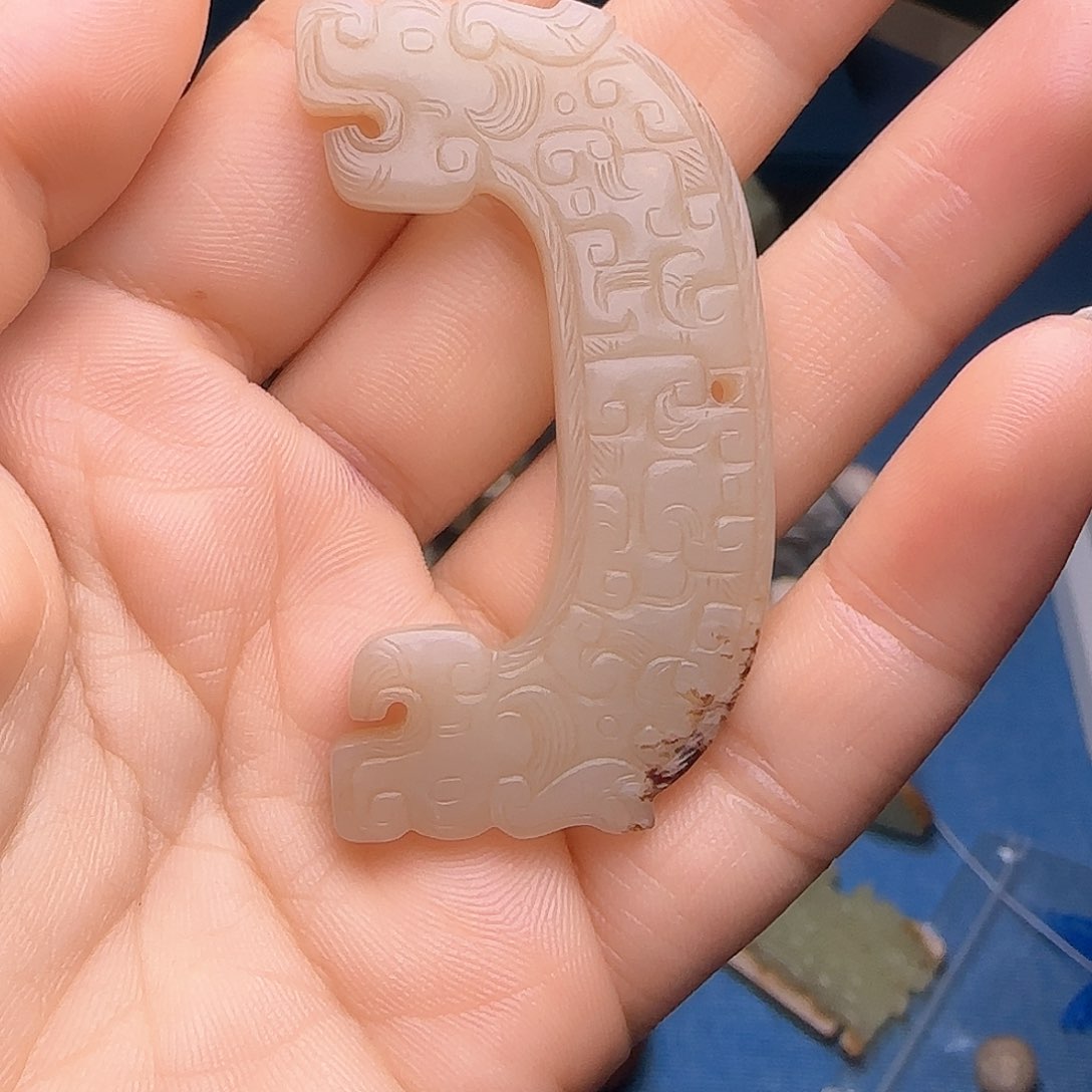 和田玉颈饰未镶嵌用***乐