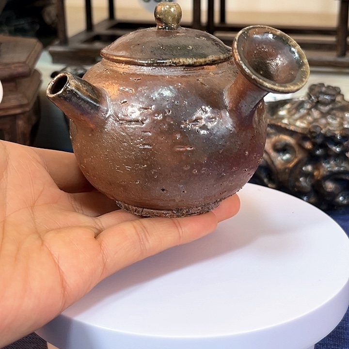 粗陶侧把壶150 cc 77543489