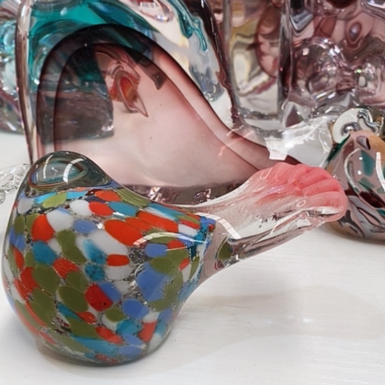 琉璃高度7厘米口径10厘米