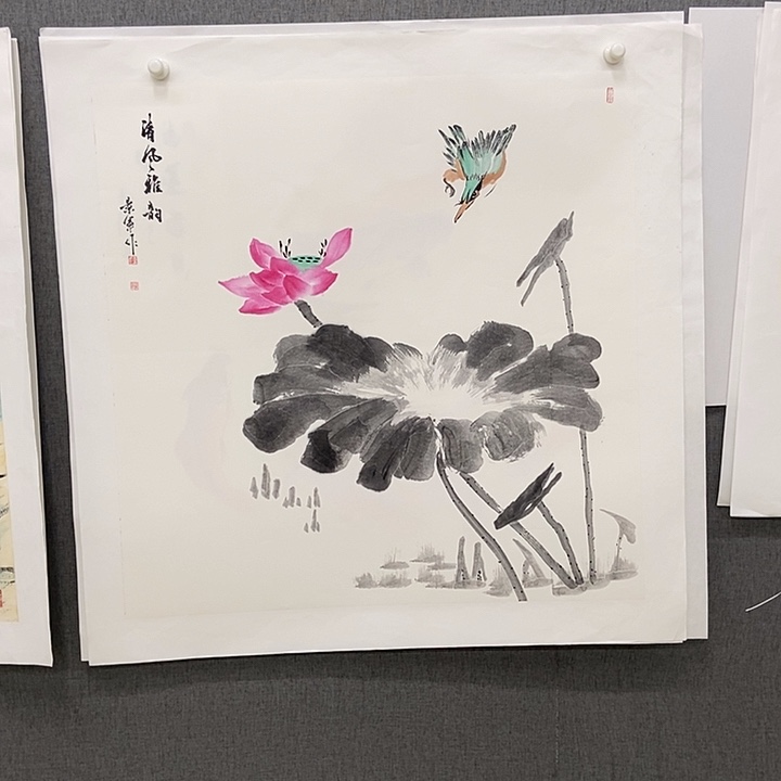 国画手写手绘作品50