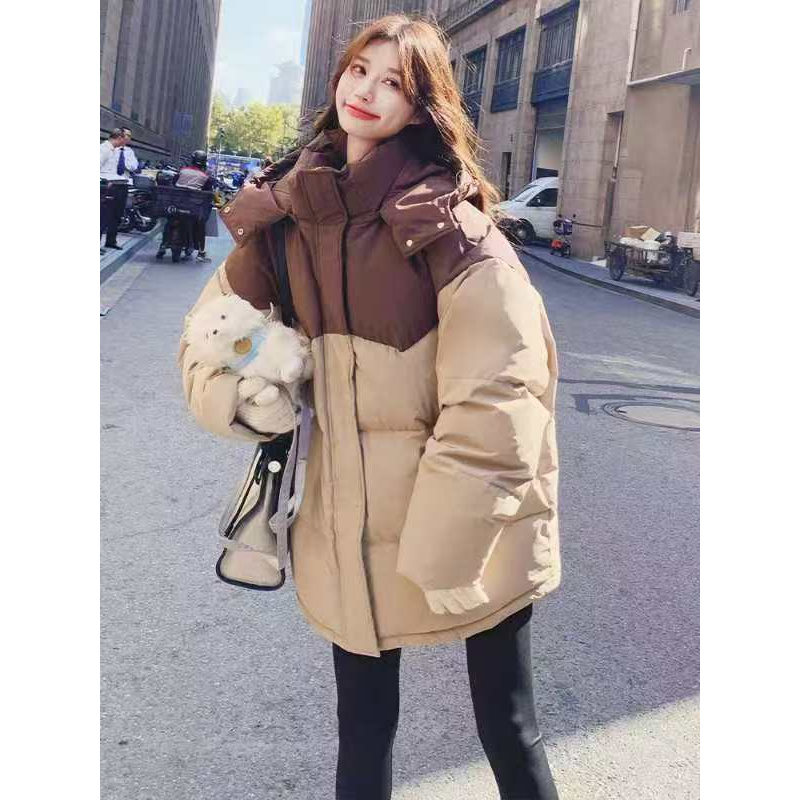 【8811-卡其色】男款青少年冬季潮品棉衣外套