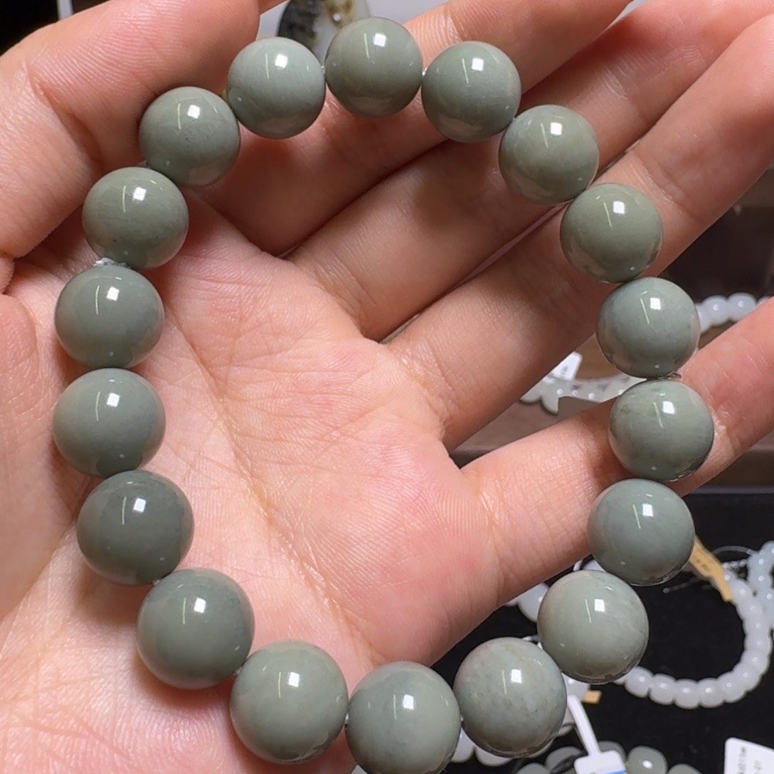 和田玉手串未镶嵌