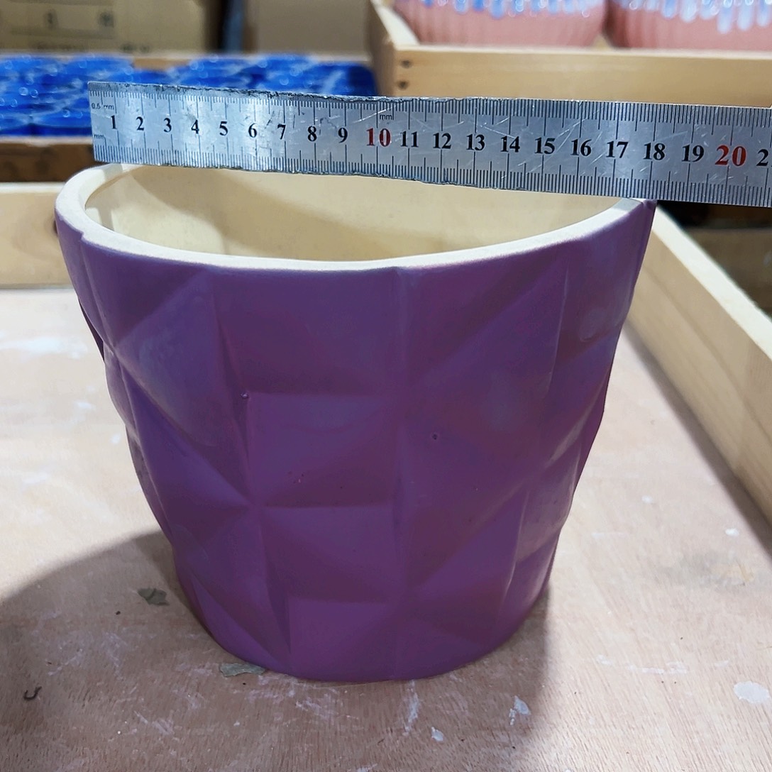 有孔，外贸尾单陶瓷花盆凑单10米包邮