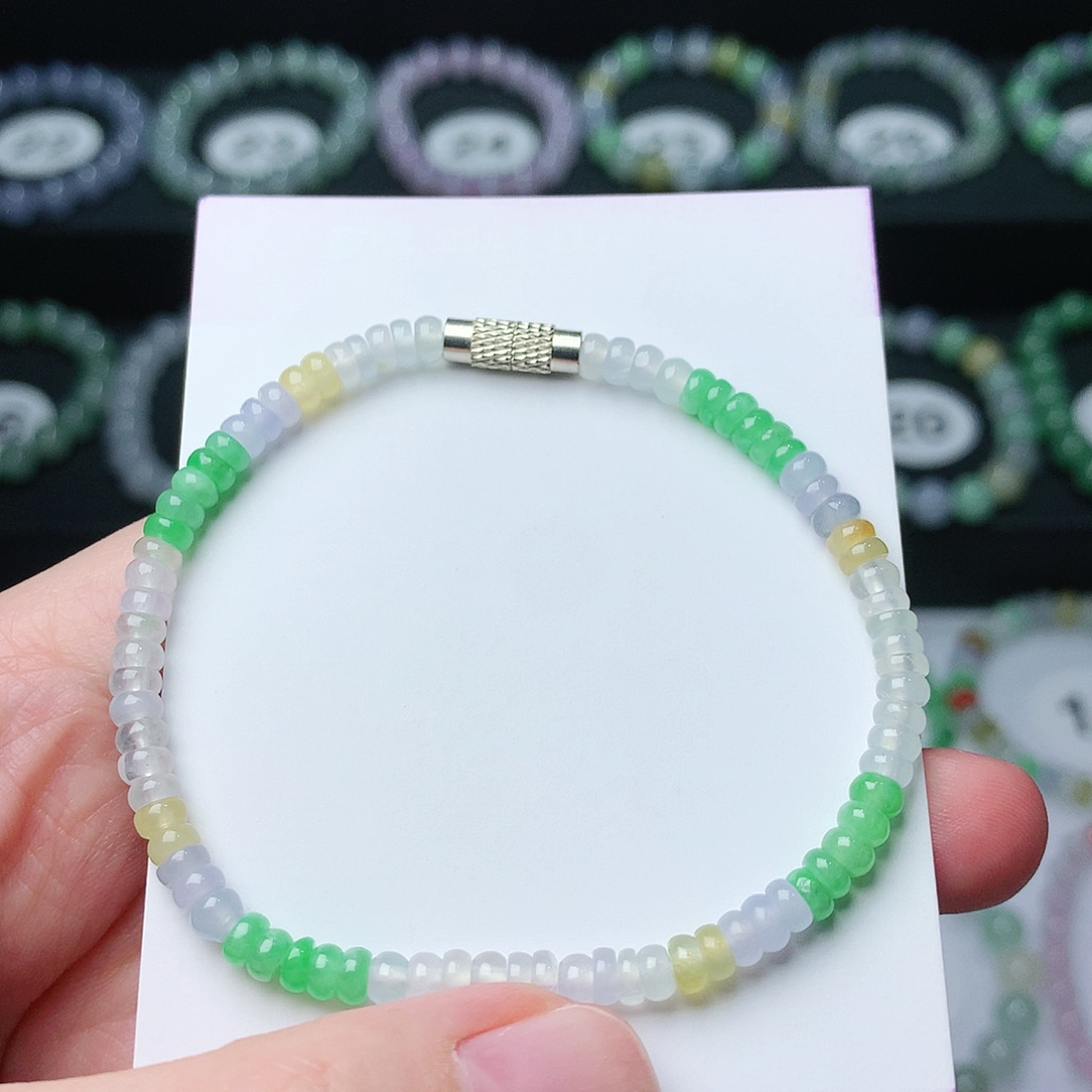 翡翠手链未镶嵌翡翠