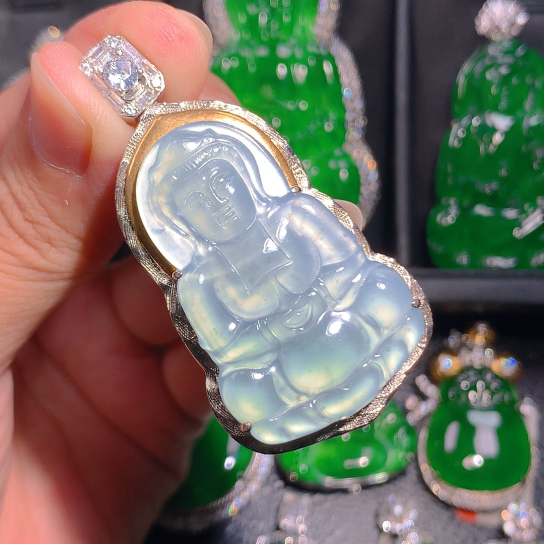 吊坠(不含链)未镶嵌翡翠