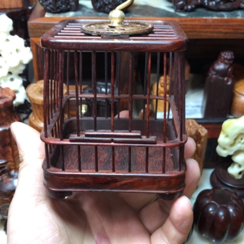 檀香紫檀（小叶紫檀）笼子