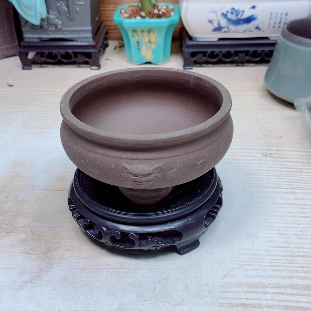 瓷片陶瓷花盆陶瓷艺术