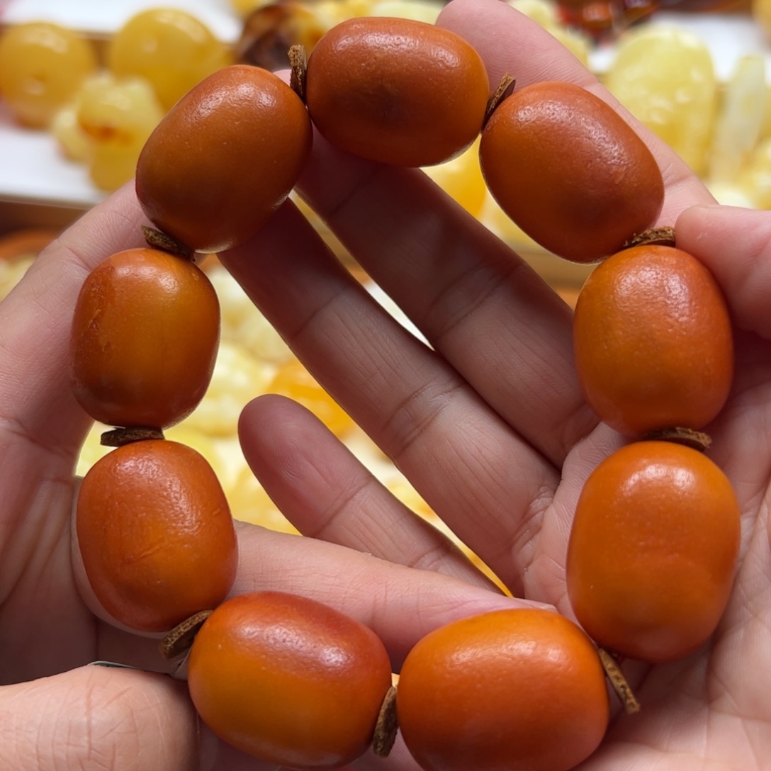 琥珀未镶嵌珠宝奇石