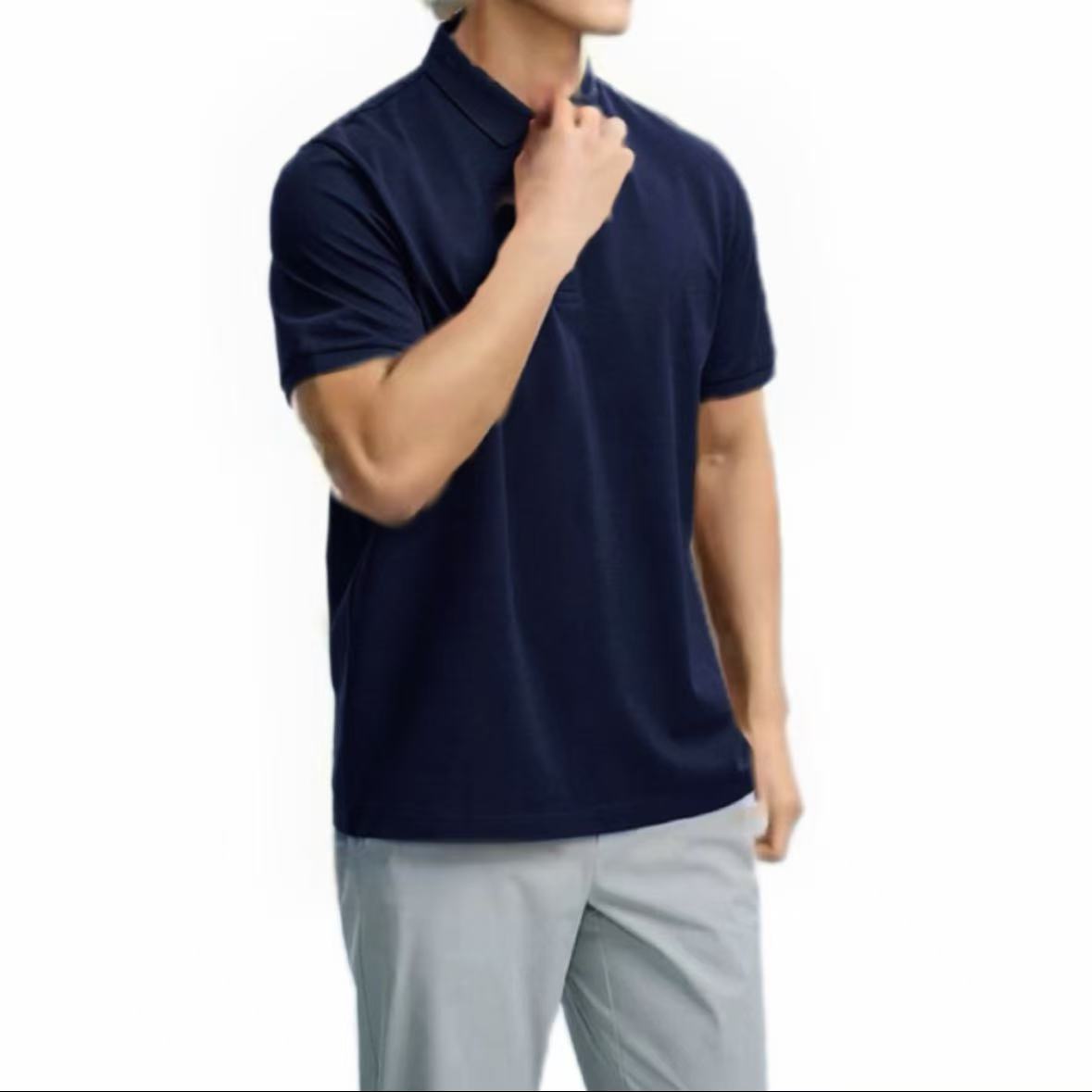 NT男装25夏季新品棉质亲肤柔软POLO衫