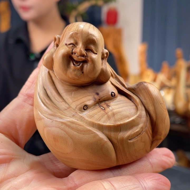 柏木（崖柏）手把件