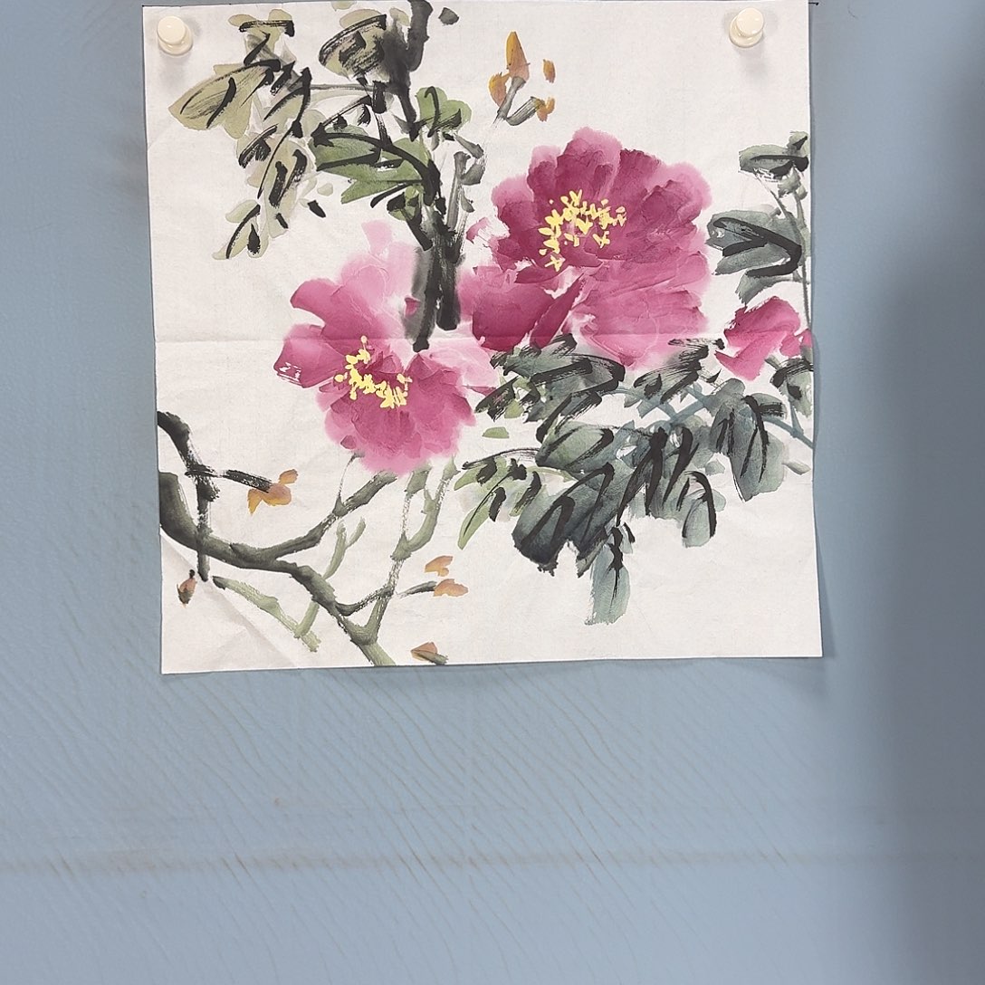 国画358 牡丹一如你