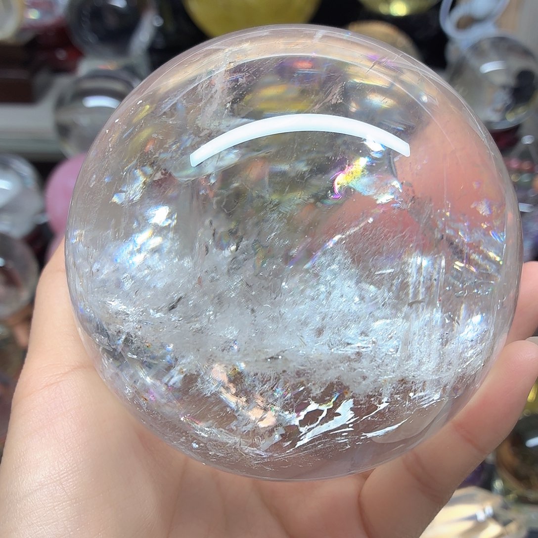 —***—水晶珠宝半成品未镶嵌白水晶10A003