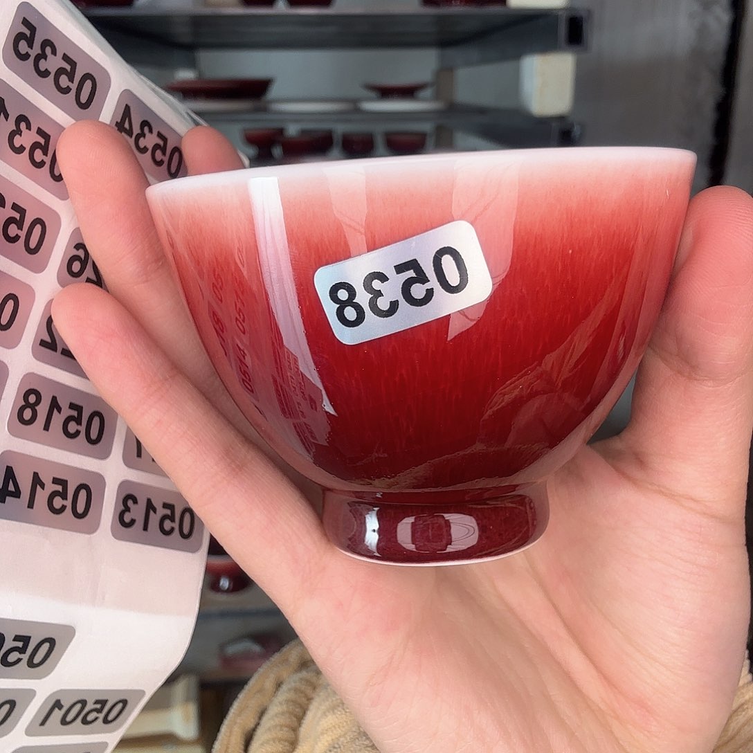 碗景德镇郎红陶瓷