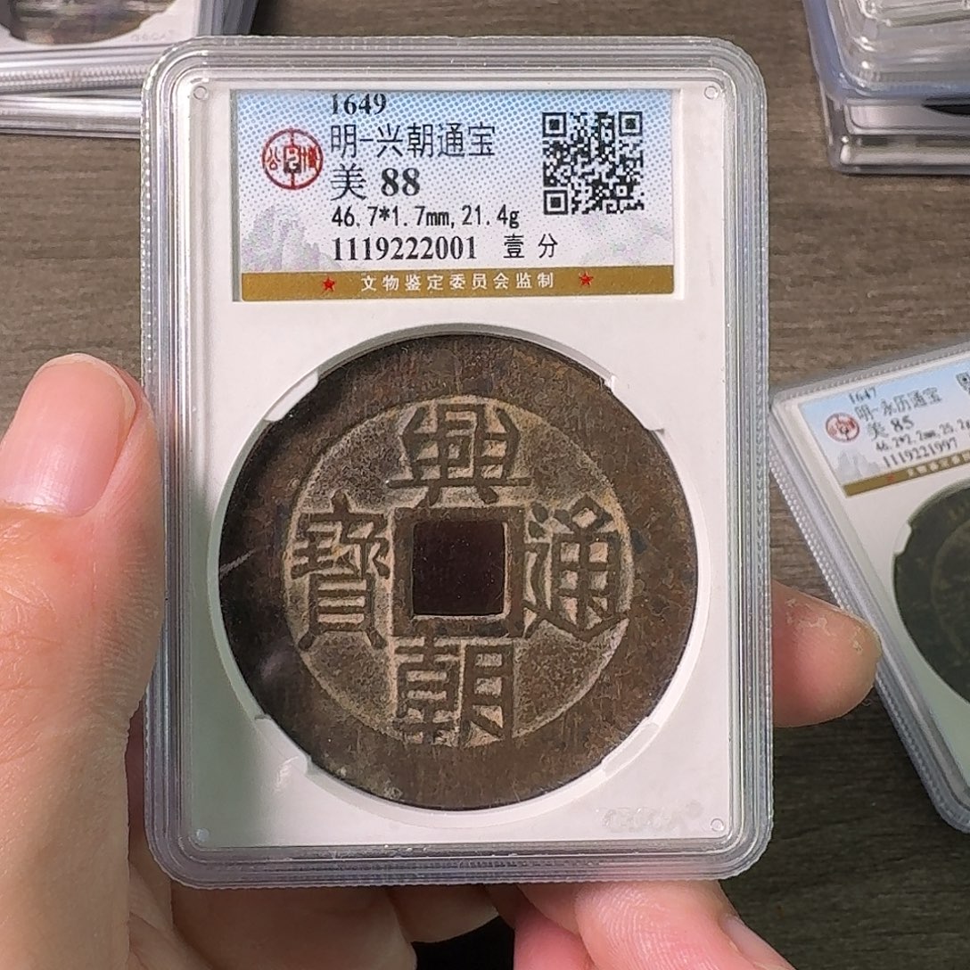铜A闻博文化兴朝通宝