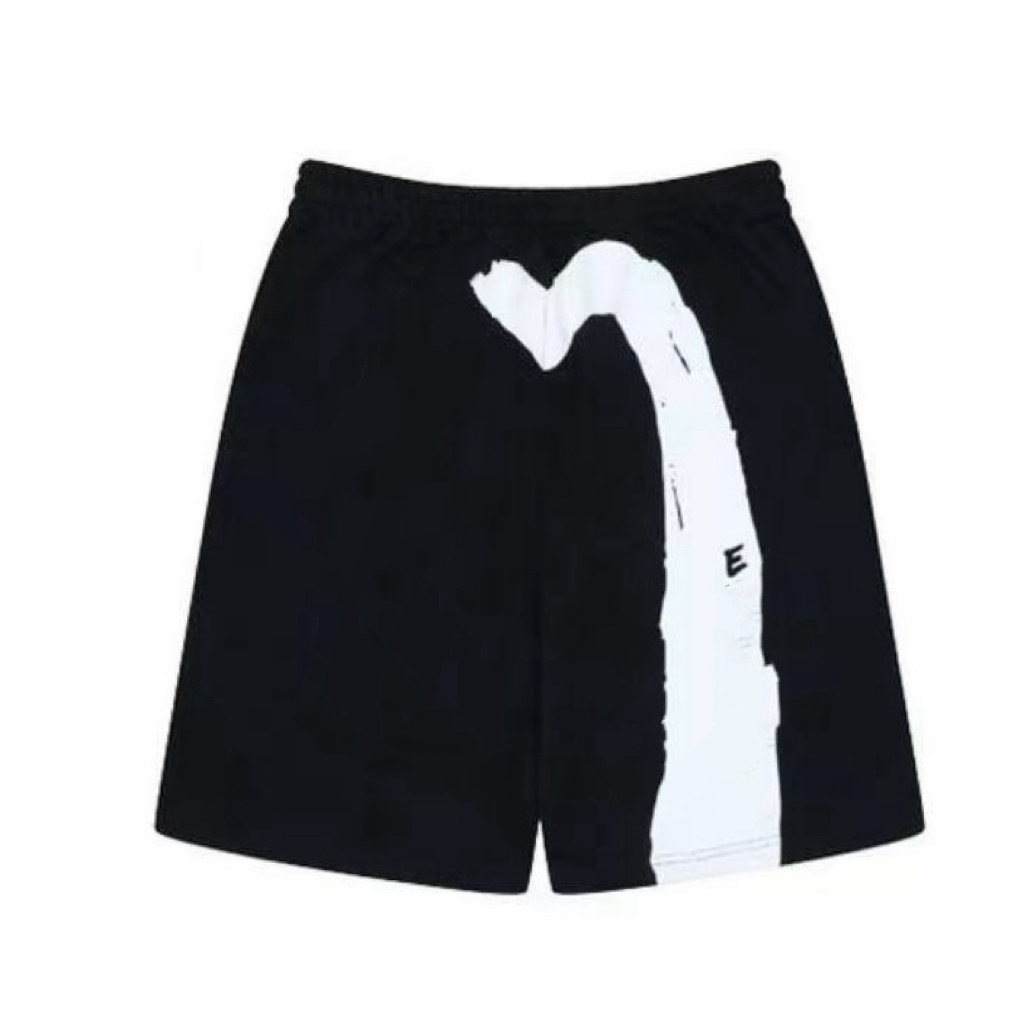 韩版福泼墨设计款短裤703