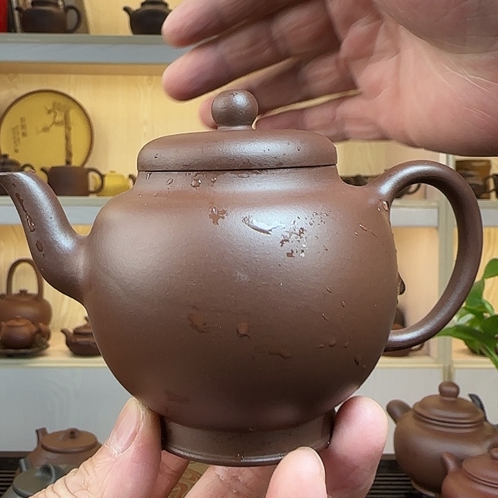 四***东茶壶紫砂宜兴紫砂工艺