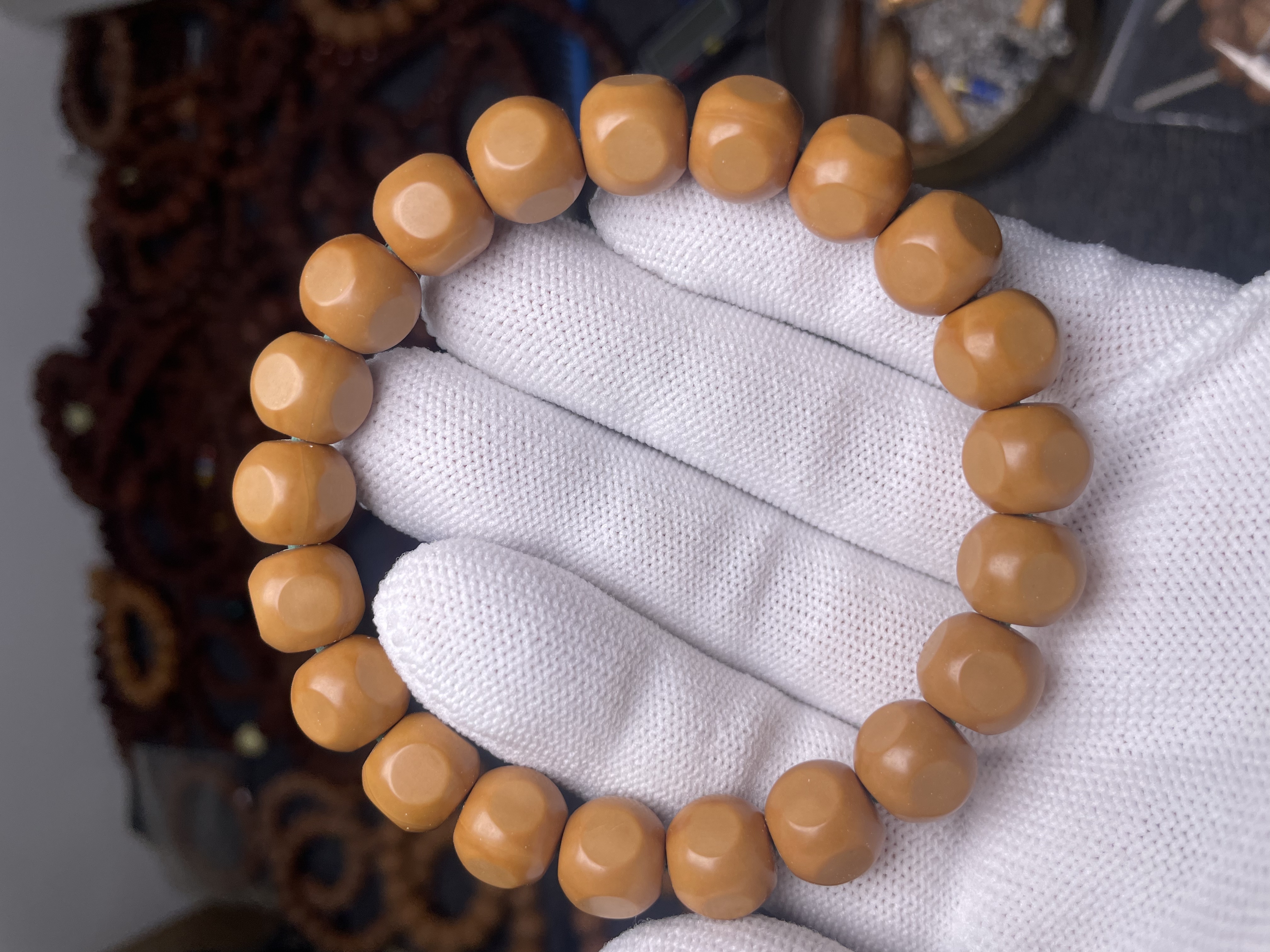 猴头核桃雕刻小六方尺寸9-10左右mm  返油款