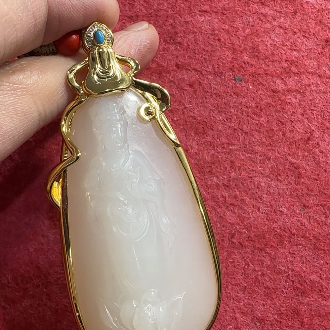 和田玉挂件未镶嵌