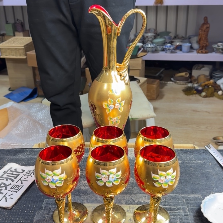 瓷片轻微脱金……哈哈哈哈哈哈