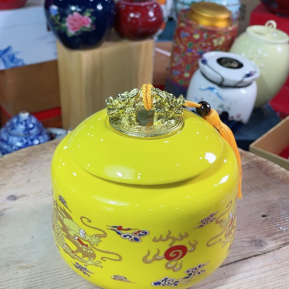 【闪购商品】罐陶瓷茶叶罐密封罐