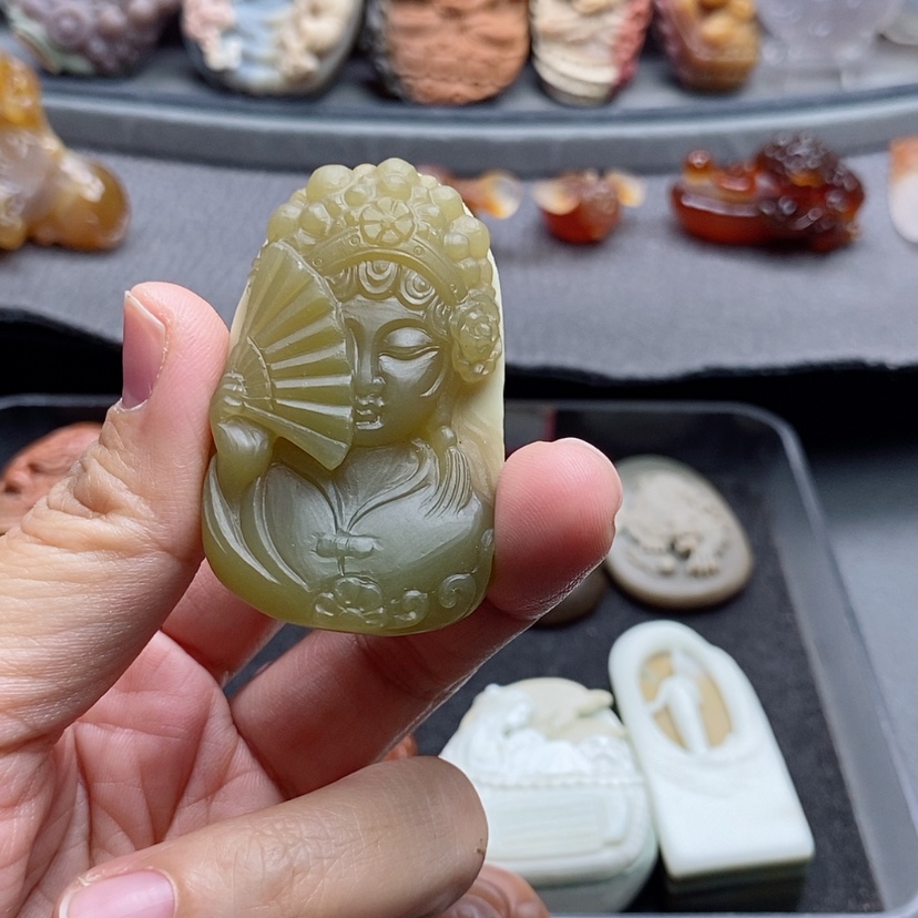 【闪购商品】未镶嵌吊坠定制石英质玉