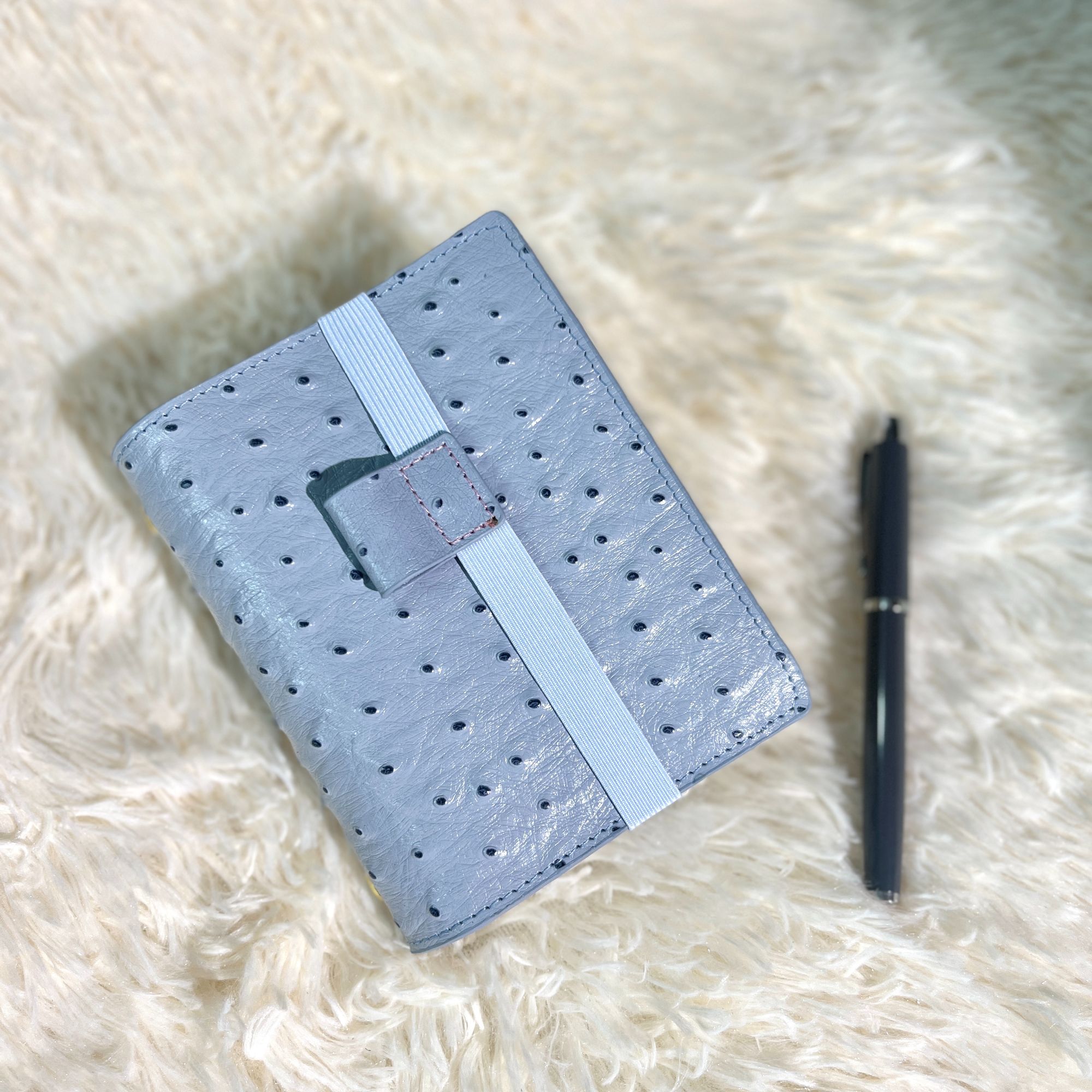 真皮牛皮简约笔记本活页记事本手账本A7可拆卸日记本