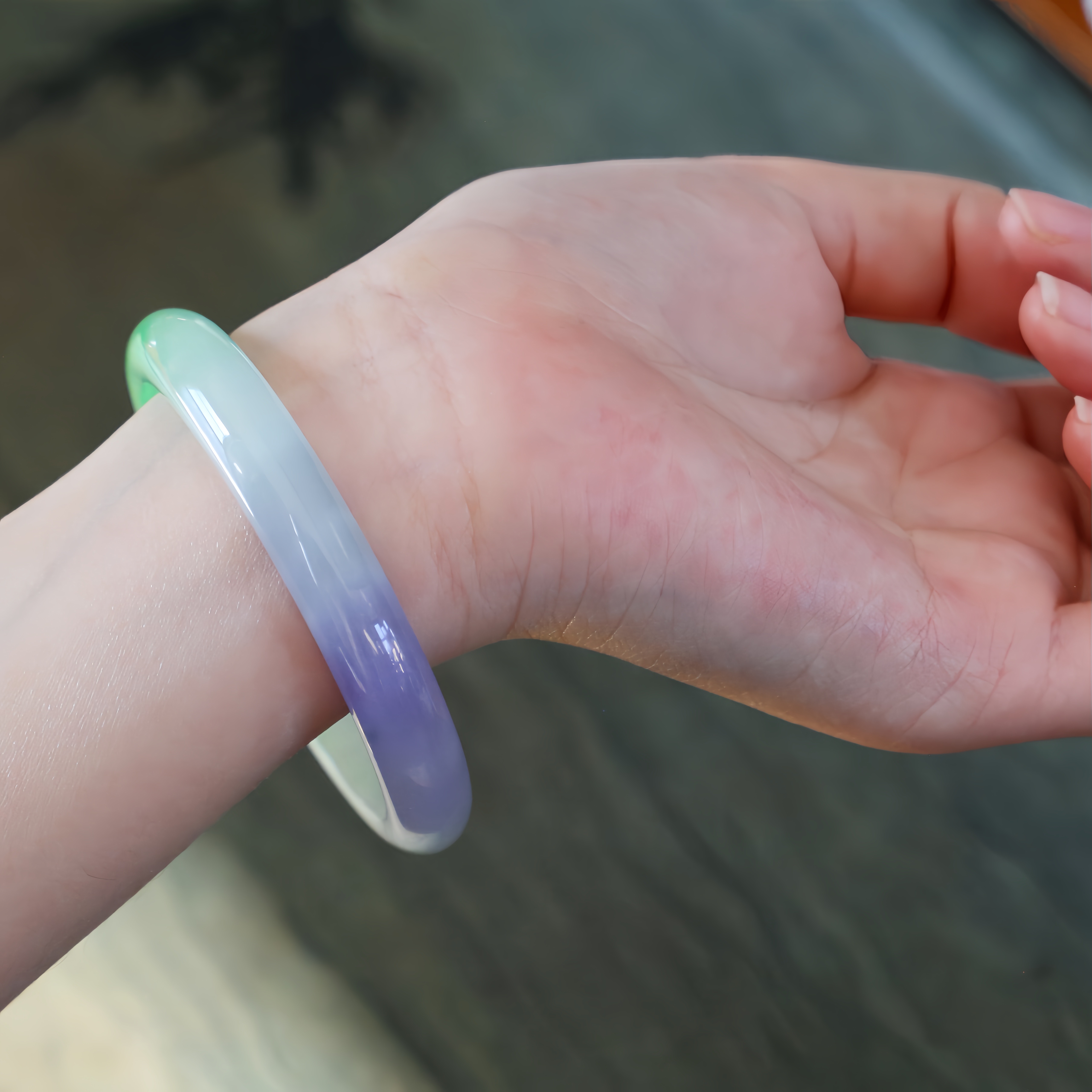 非金属珐琅手镯 手镯一物一拍  未镶嵌  多样性定制发简约气质