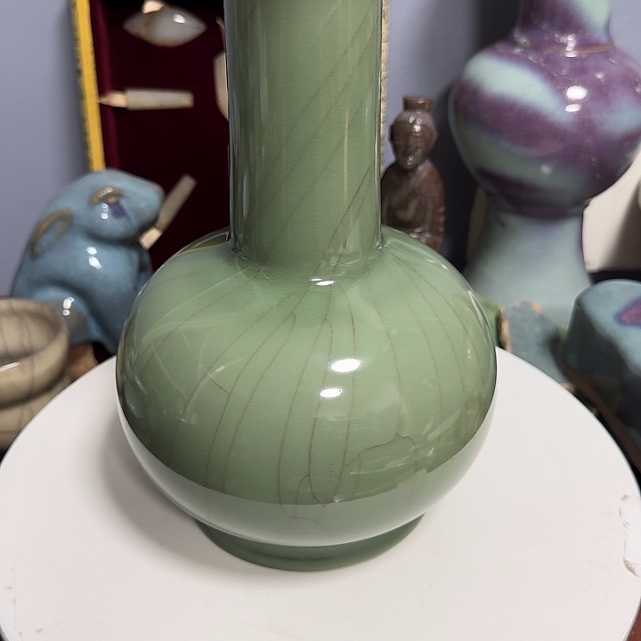 摆件猛**哥瓷器摆件制作技艺