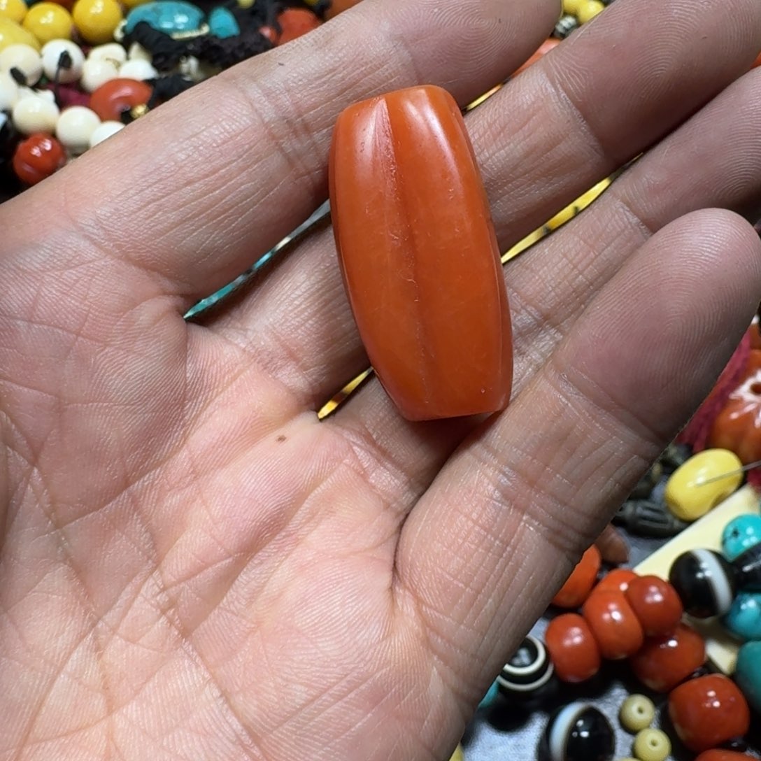 南红玛瑙未镶嵌颈饰七*蛇