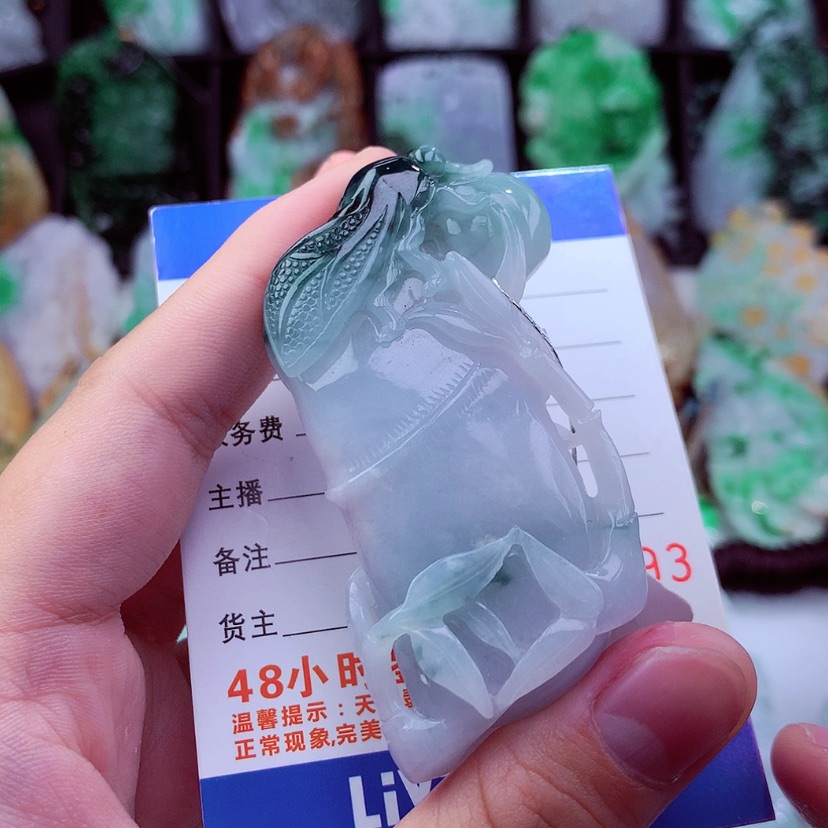 【闪购商品】翡翠颈饰未镶嵌挂件