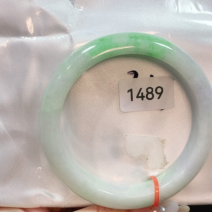 翡翠手镯未镶嵌天然翡翠手镯60