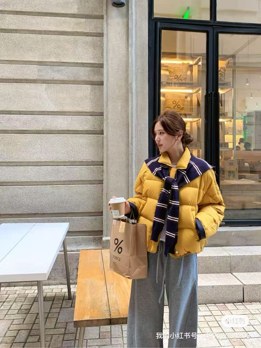 9816 UU 韩版女款2025冬季百搭舒适休闲洋气羽绒服