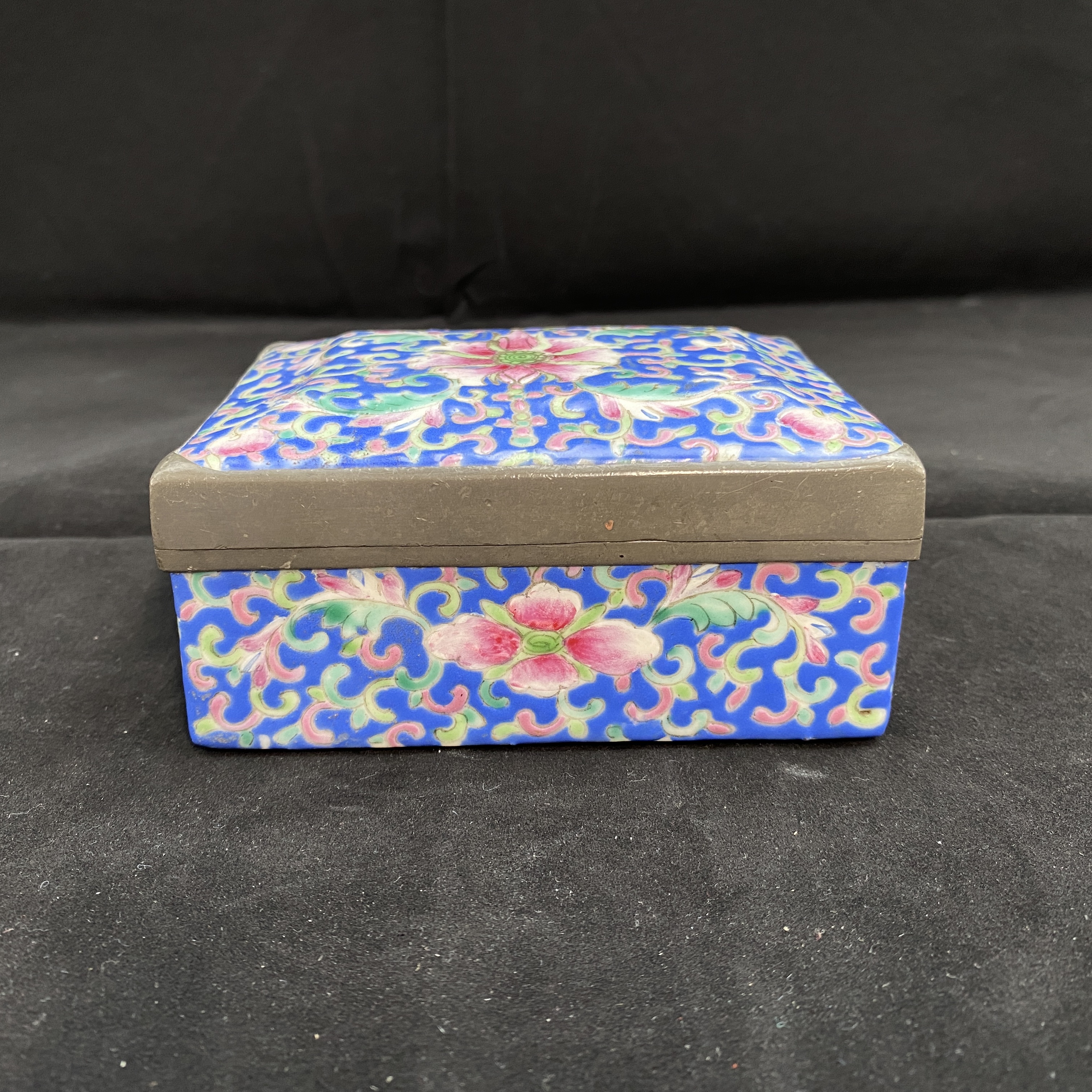 荣丰/民国霁蓝宝象花盒/20241202152