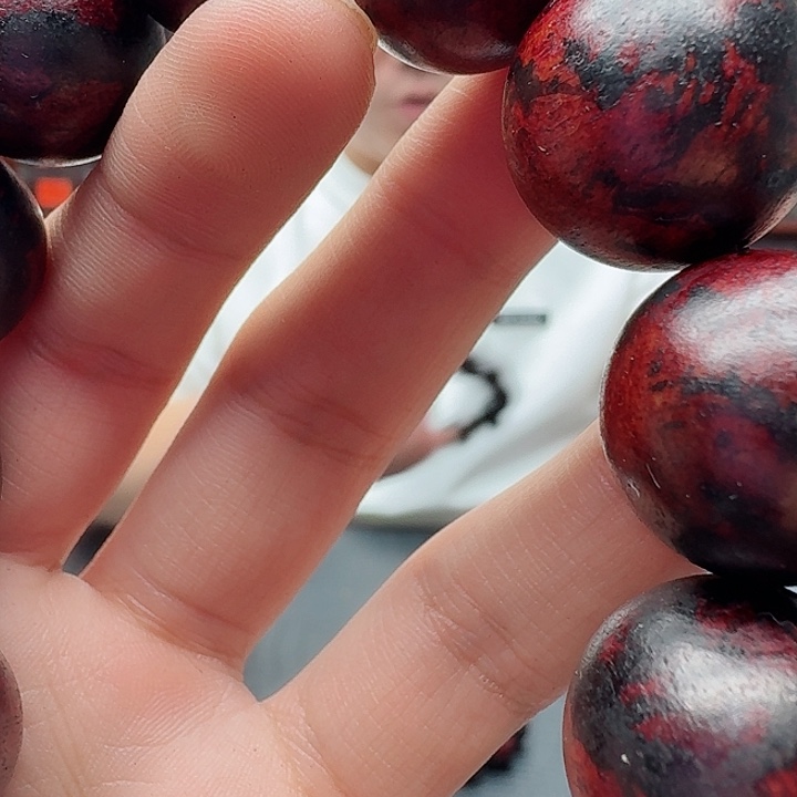 阴沉木无事牌手串15