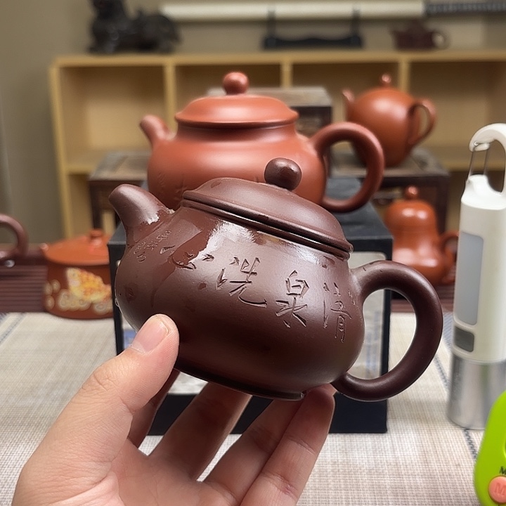 君***陌茶壶紫砂微瑕处理