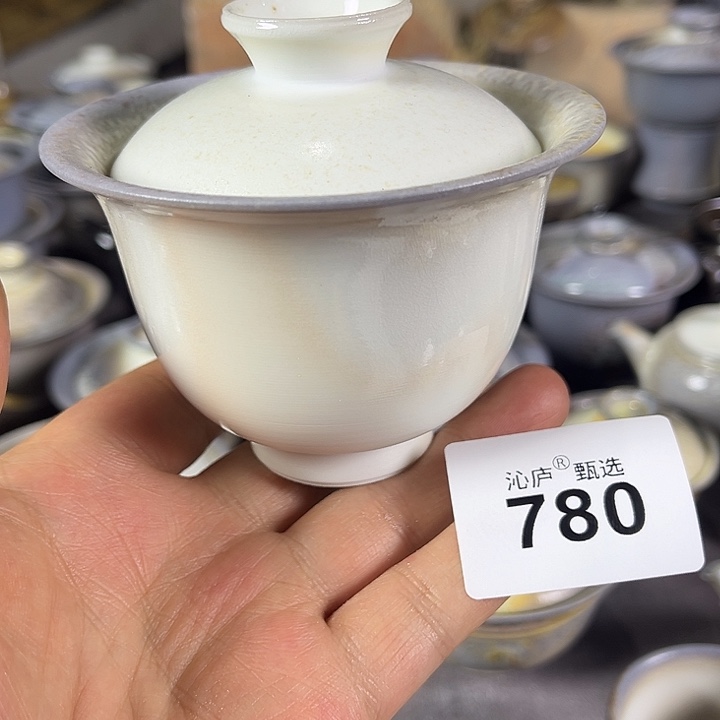 沁庐柴窑古法柴烧全手工茶具