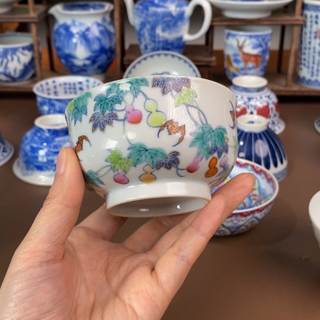 景德镇陶瓷手工手绘