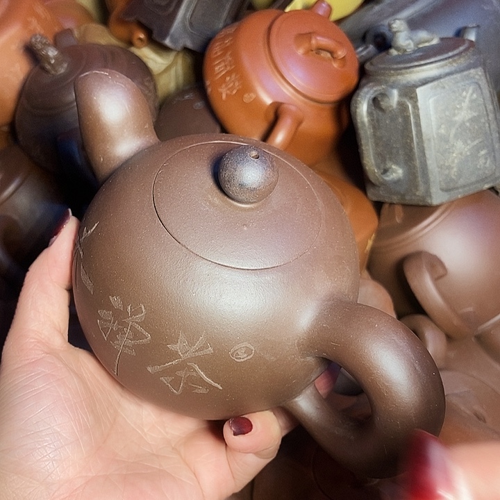 全手工制作宜兴紫砂壶