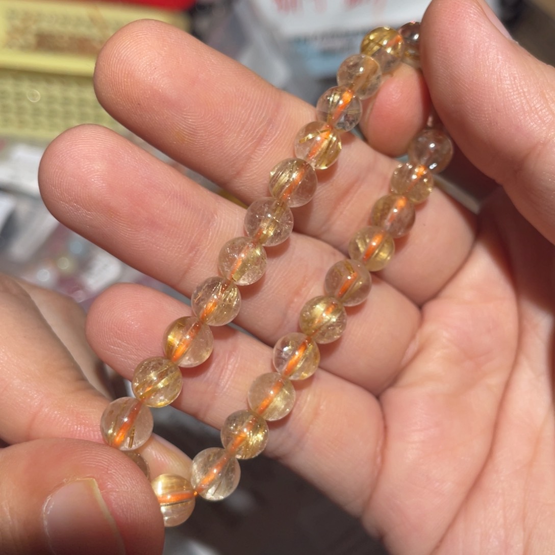 水晶手链未镶嵌方*塔手链