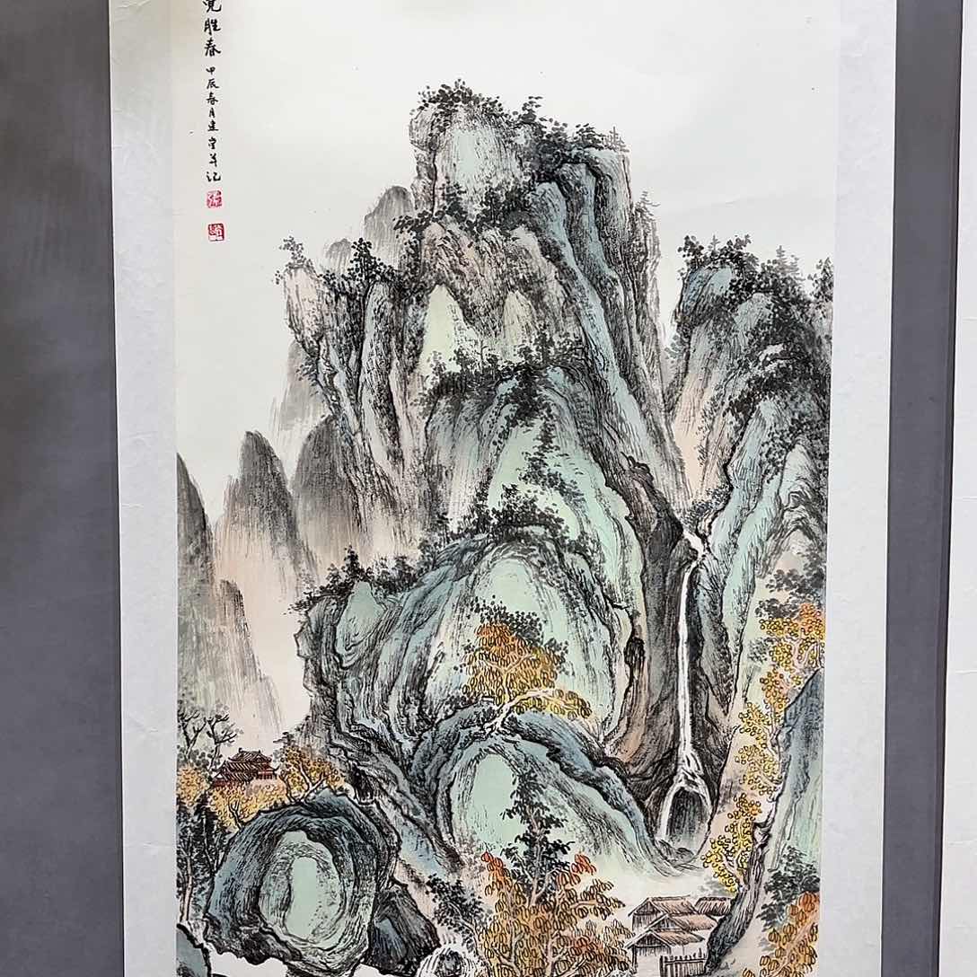 国画国画纯手绘作品请放心去藏